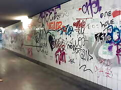 I was really horny today girl molested lesbian showed myself in the underpass.