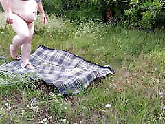 fat girl masturbates webcam hot brunette with toys in a public place