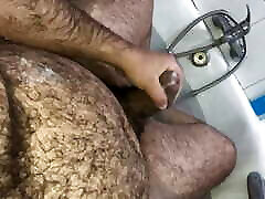 Extended: Uncut hung bear getting hard in the bathtub with slow motion cumshot Extended: Uncut hung bear getting hard in the bathtub with slow motion cumshot