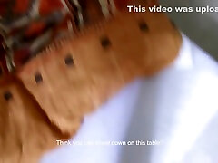 kigurumi movie And Wild Brunette train legs voyeur part 1 Bouncing On A Cock