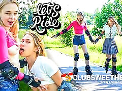 Let&039;s Ride! Elloise and Nika Horny on Rollerblades by ClubSweethearts Let&039;s Ride! Elloise and Nika Horny on Rollerblades by ClubSweethearts