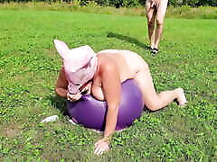 Horny Hot ASS Piggy day at the farm