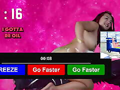 EDGE FOR 25 MINUTES CUM ALL YOU CAN IN 5 MINUTES - ExotiqFox JOI Edging Cum Twice or More Challenge Solo Female Masturbation