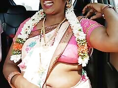 Indian Car Sex Telugu Saree Housewife Car Journey for Fucking with Husbend&039;s Friend. Telugu Dirty Talks.