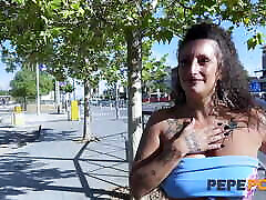 Astounding SPANISH HOTTIE Freya wants to show us she can become a old manny xxx video STAR!