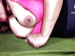 The Lady fingering masturbation