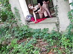 Halloween denmark homemade taboo Roleplay - German Skinny Nerd Girl seduce to Fuck while hiking