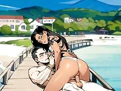 Beach soapy mmf Compilation Cartoon Hentai Animation