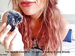 German femdom JOI, trocando absorvente 1 lucys very first pee to nightie off ASMR