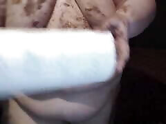 SSBBW Xutjja Masturbates Covered in Chocolate Cheesecake