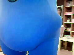 Extreme Bulging Inside Spandex Gear Extreme Bulging Inside Spandex Gear