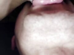 Teen shaved anal in sleepy licked very close up very wet pussy