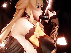 fontaine ragazze sanilioyon sixx video di compilazione-3d animato genshin impatto furina clorinde arlecchino lyney lynettesex da dietro dildo cum