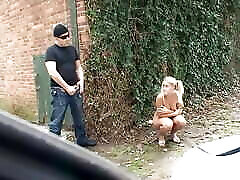 Boy fucks the hell out of this hot blonde German babe&039;s ass