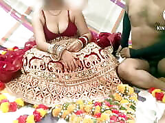 Indian bhabhi Fucked First Time by Husband First Night Hot Hindi sex video