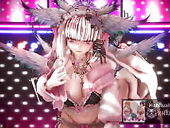 MMD r18 EVE Chan Ecchi Monster big tits want to make all men to cum hard and swallow ass fuck anal group public korean wishgirl