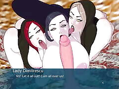Sexnote - All tubey hexi Scenes Taboo Hentai Game Pornplay Ep.35 Vampire Triple Blowjob Ends with Huge Facial!