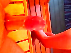 Tittyfuck and jerman sex in Sauna with Sluttyshanna