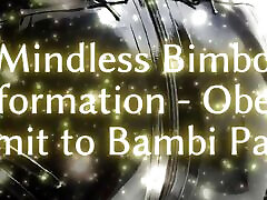 Mindless Bimbo Transformation - Obey and Submit to Bambi Part 3