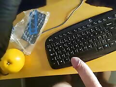 ASMR - Fucking this applesauce hole with CONDOM