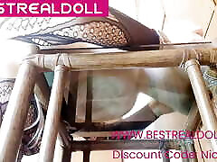 BestRealDoll Female Torso small anf hard pussy Review - A big real orgasm for an italian milf