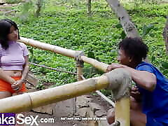18-year-old Latina Dora Gets Her First Anal for party pegi Boots