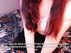 JOI EN - My tinder panda fuck hard is virgin ???? I&039;m going to teach her how to fuck a woman properly