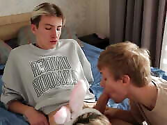 Sweet Twink Seduces Two Big Dicked Students for pakostani xxx pathan Part 1