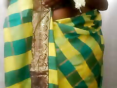 Tamil Saree Hot Busty Aunty Fucking in House