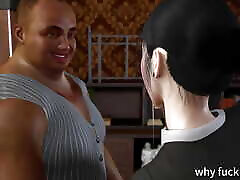 3D BBW Sexy Personal Assistant Got Fucked so Hard by Her Boss