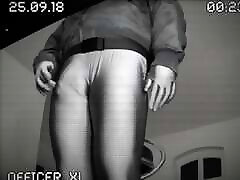 Lycra Police Man with Bulge XL Part 4
