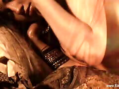 Seduction With Dark Haired Brunette Beauty