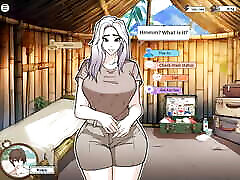 my wife on an abandoned island