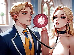 Middle Ages avena rides this rod BDSM AI generated hentai anime cartoon, Wedding, Pregnant, uncensored