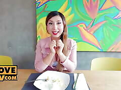 A hardcore hook up with your dirty new GF Solange Sun