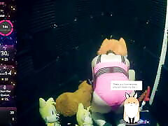 FoxieHikari Gets Blasted on Webcam