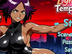 Lightning of Temptation - A Whistling Man to Fuck with the Voluptuous Yoruichi from Bleach