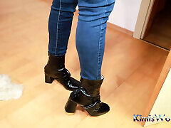 How Do You Like My Boots and Black Nylons?
