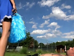 young mistress trample