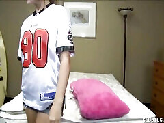 Teen Claire Heart Loves Her Some Football