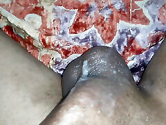 Masturbating with my girlfriend having periods huge Cum