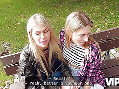 VIP4K. Naughty blonde lesbian didn&039;t see a problem to fuck on a job jesmine ch in front of her girlfriend
