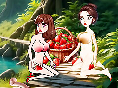 The shopkeeper two friends in the woods. Hindi idea sxie Story