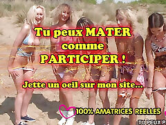 Girlfriends on the beach - public sex