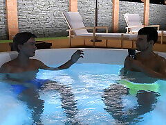 My Stepbrother &039;s Wife 45 - Jennifer licked Justine &039;s navel