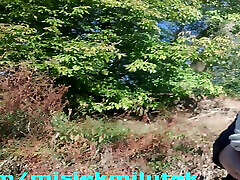 A walk to the river and cum home A walk to the river and cum home