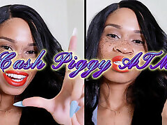 Cash black man big chok floking ATM - Ebony Femdom Goddess Rosie Reed Bratty
