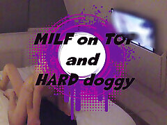 UDA milf on top and fucks hard flame star fucked, POV