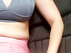 Sexy big ass saport cream pie auto Wife with Leggings