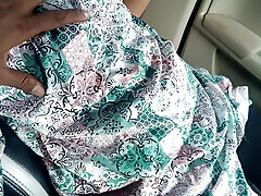 office manager enjoying hot Romance with married colleague inside car part 4